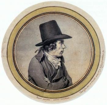雅尅-路易 大衛 Portrait of Jeanbon Saint-Andre